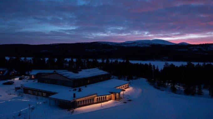 Nya Lofsdalens Fjällhotell laddar för första sportlovet