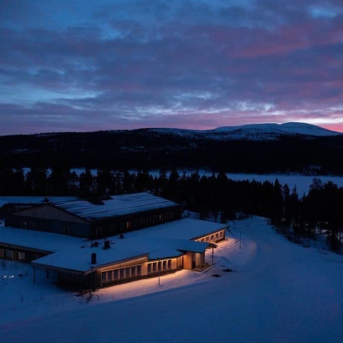 Nya Lofsdalens Fjällhotell laddar för första sportlovet