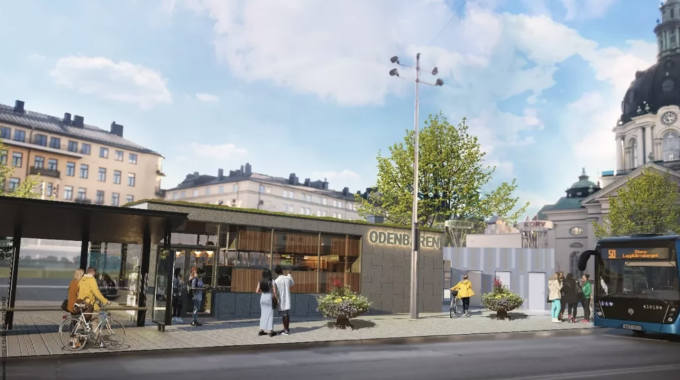Ny restaurang byggs på Odenplan